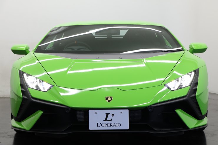 ランボルギーニ ウラカン テクニカ グリーンフルラッピング(車体色