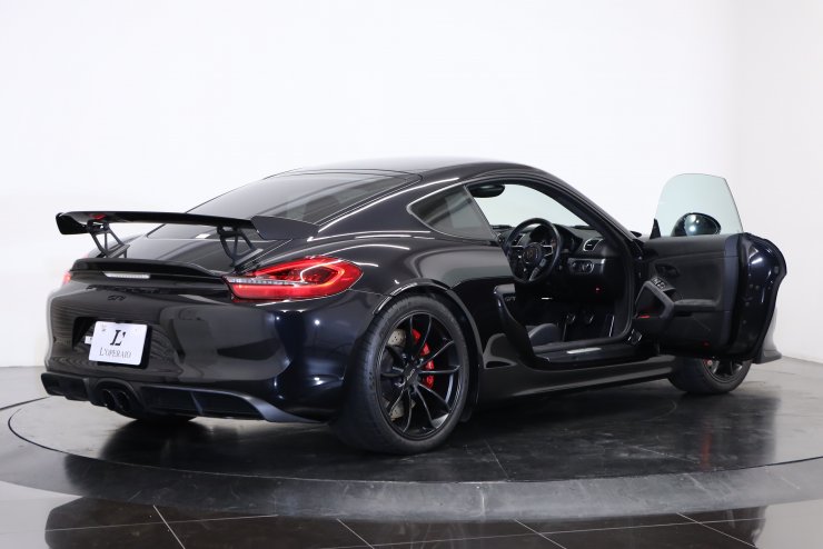 ポルシェ ケイマン (Type981) GT4 6MT 有償色:ジェットブラック