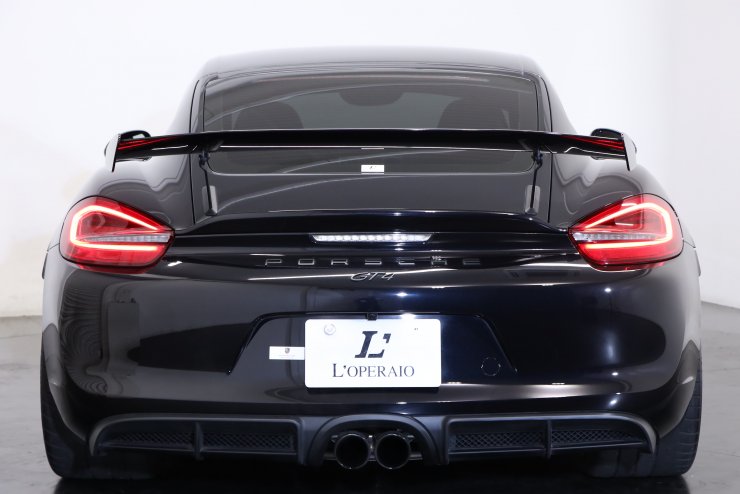 ポルシェ ケイマン (Type981) GT4 6MT 有償色:ジェットブラック