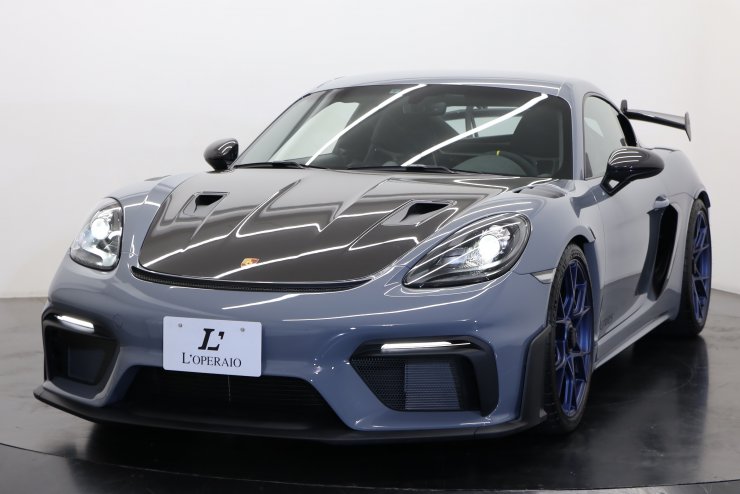 ポルシェ 718 GT4 RS 1オーナー 走行約200km ヴァイザッハPKG 左