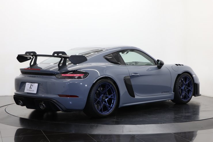 満点の 1オーナー RS GT4 718 ポルシェ 走行約200km 左 ヴァイザッハPKG 語学・辞書・学習参考書