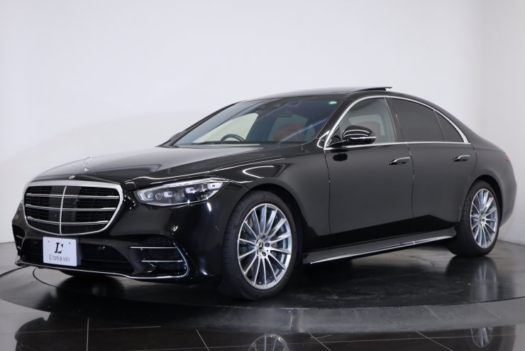 メルセデスベンツ Sクラス S400d 4MATIC AMGライン 茶革 レザー 