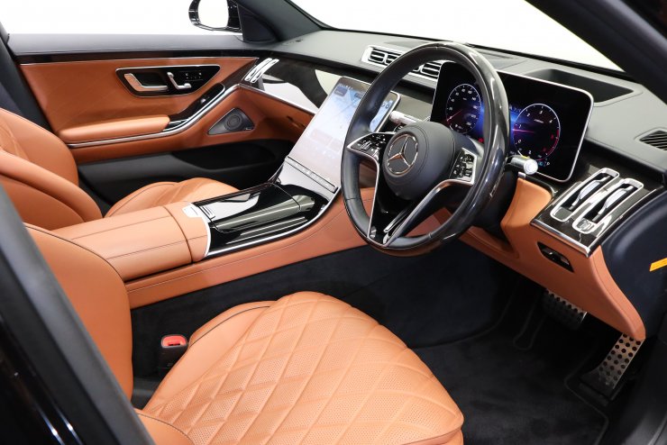 メルセデスベンツ Sクラス S400d 4MATIC AMGライン 茶革 レザー
