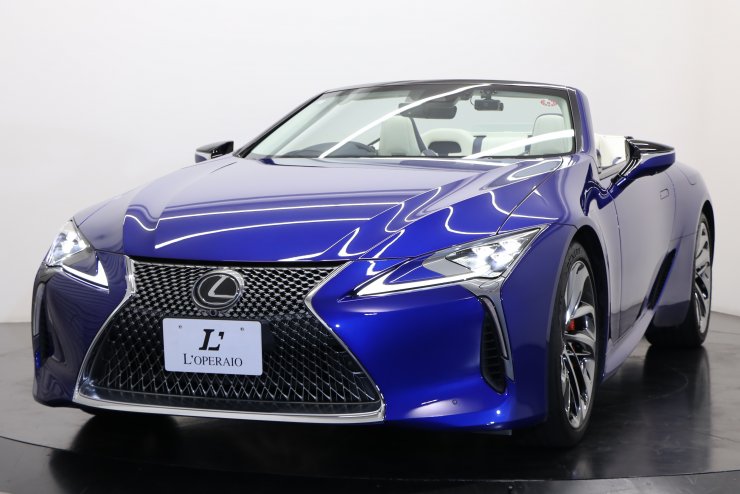 レクサス LC 500 コンバーチブル 1オーナー 現行モデル OPカラー