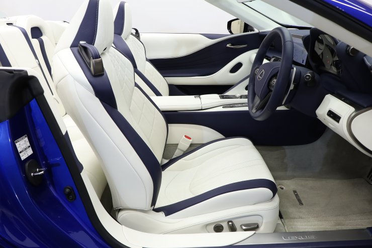 レクサス LC 500 コンバーチブル 1オーナー 現行モデル OPカラー