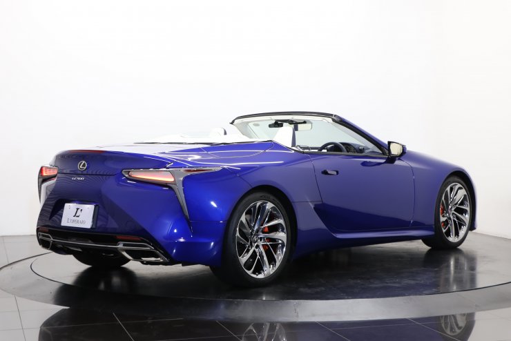 レクサス LC 500 コンバーチブル 1オーナー 現行モデル OPカラー