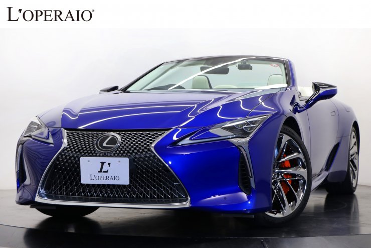 レクサス LC 500 コンバーチブル 1オーナー 現行モデル OPカラー