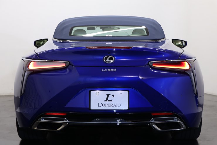 レクサス LC 500 コンバーチブル 1オーナー 現行モデル OPカラー
