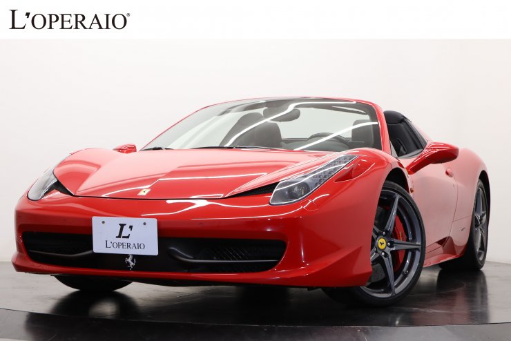 フェラーリ BBR 458スパイダー BBR 1/18 フェラーリ 458 spider spyder red rosso P1836REDE