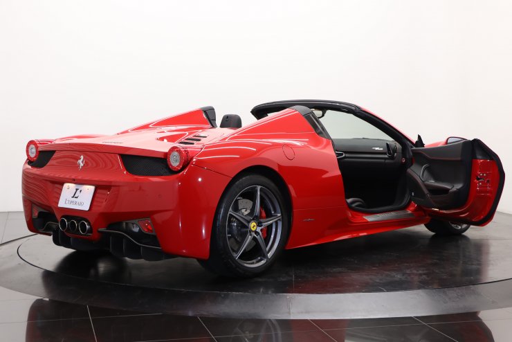 フェラーリ 458 スパイダー F1 DCT 1オーナー 左ハンドル 20