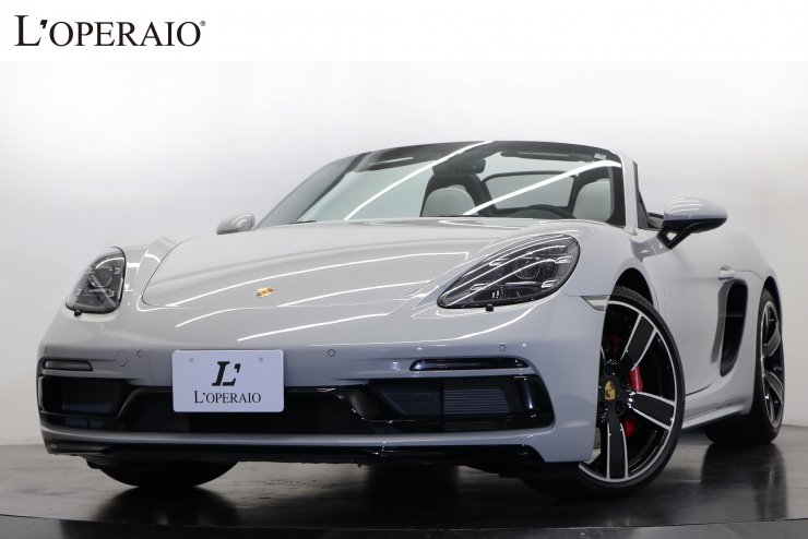 ぱんぱかぱんだ　74、63 ポルシェ 718 ボクスター GTS 4.0 PDK 左ハンドル 1オーナー