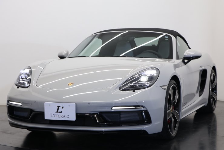 ポルシェ 718 ボクスター GTS 4.0 PDK 左ハンドル 1オーナー