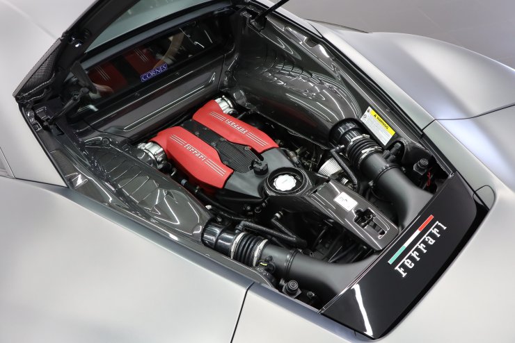 Ferrari 488GTB メーカーオプション純正カーボンパドル Ferrari 488GTB メーカーオプション純正カーボンパドル