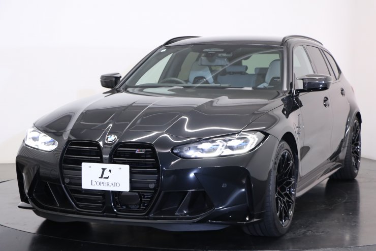 BMW M3 Competition M xDrive ツーリング グレー×黒革 カーボン