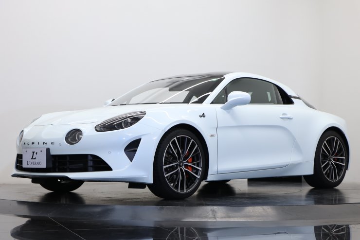 アルピーヌ A110 S パールホワイト 1オーナー 純正18インチ鍛造
