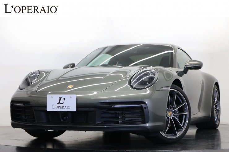 ポルシェ 911(Type992) カレラ PDK 1オーナー 純正20/21インチアルミ