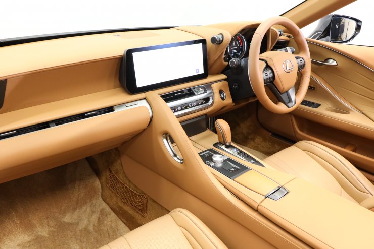 レクサス LC LC500 コンバーチブル 1オーナー 現行モデル オーカー