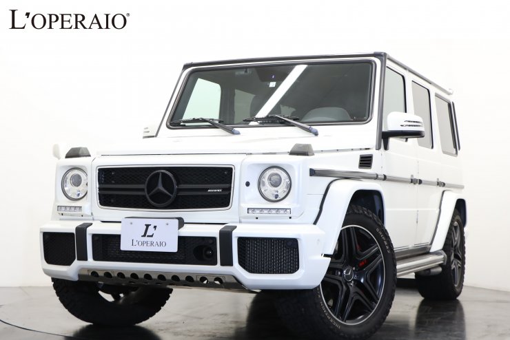 AMG Gクラスロング(ゲレンデヴァーゲン) G63 左ハンドル デジーノ