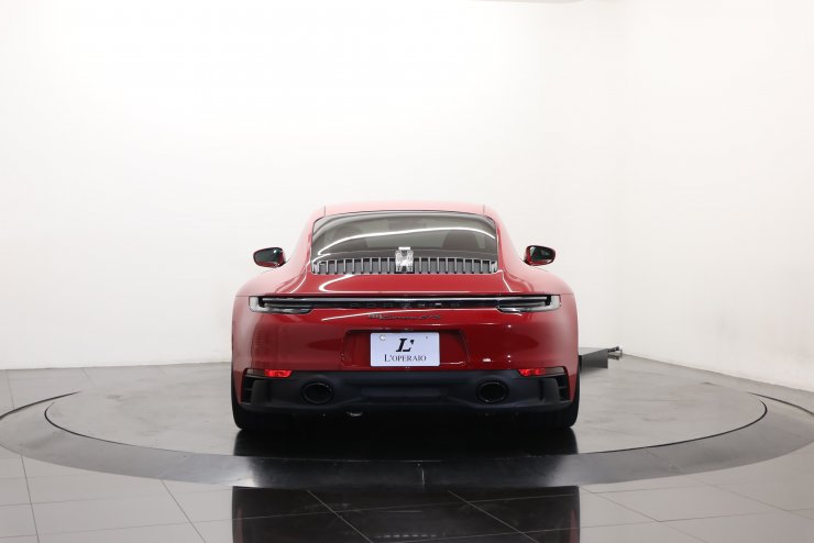 美形　赤肌グラキリス　手乗りタイプ　発根済み ポルシェ 911(Type992) カレラGTS PDK 左ハンドル 有償色：カーマイン