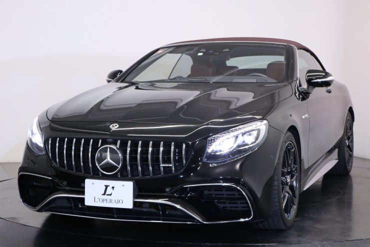 AMG Sクラス S63 4マチック＋ カブリオレ 後期モデル 茶革シート 20