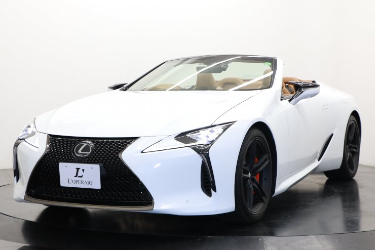 レクサス LC 500 コンバーチブル 1オーナー 現行モデル オーカーレザー