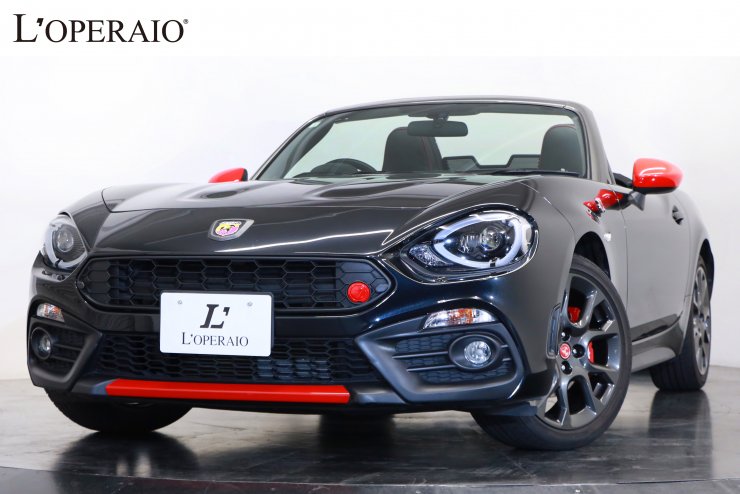 アバルト124スパイダーロワーダッシュボード(新車取外し)