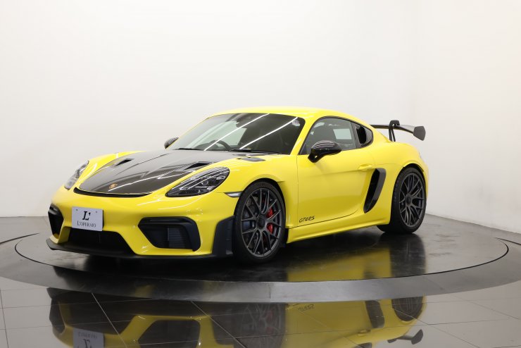 1/43 ポルシェ 718 (982) ケイマン GT4 RS イエロー PMA Spark 1:18 Porsche 718 (982) Cayman GT4 RS #152 Tribute