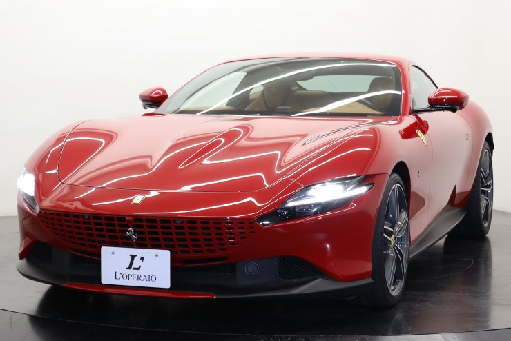 フェラーリ ローマ F1 DCT 左ハンドル 1オーナー車 20インチ鍛造 
