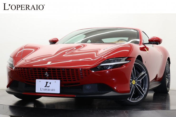 フェラーリ ローマ F1 DCT 左ハンドル 1オーナー車 20インチ鍛造 