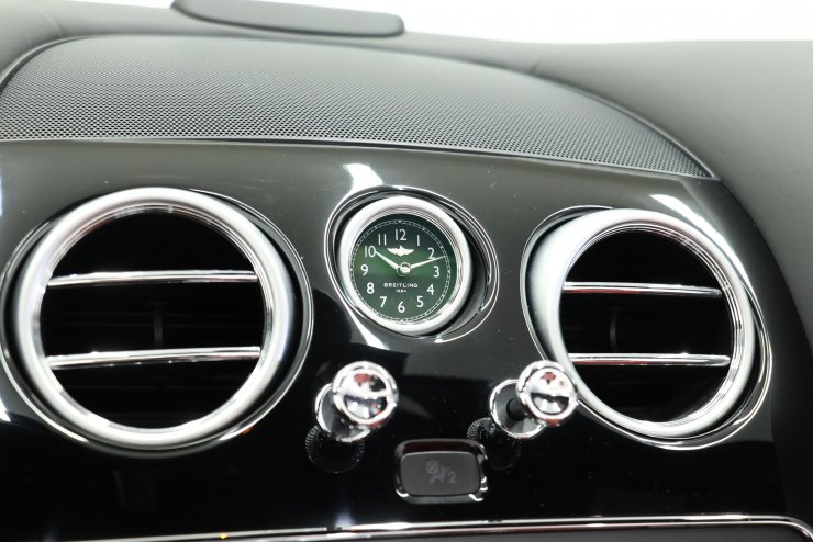 ベントレー　センターパネル ベントレー コンチネンタル GT V8 S コンバーチブル 左ハンドル 黒×赤