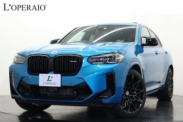 BMW X4 M Competition 後期モデル 1オーナー 有償カラー サキール