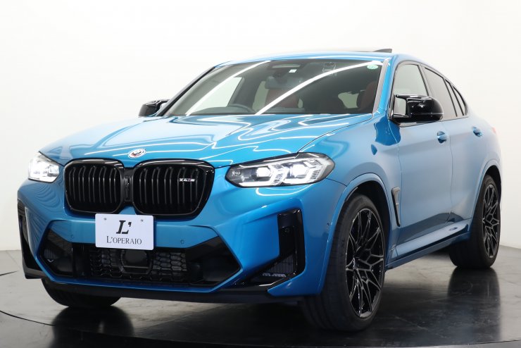 BMW X4 M Competition 後期モデル 1オーナー 有償カラー サキール