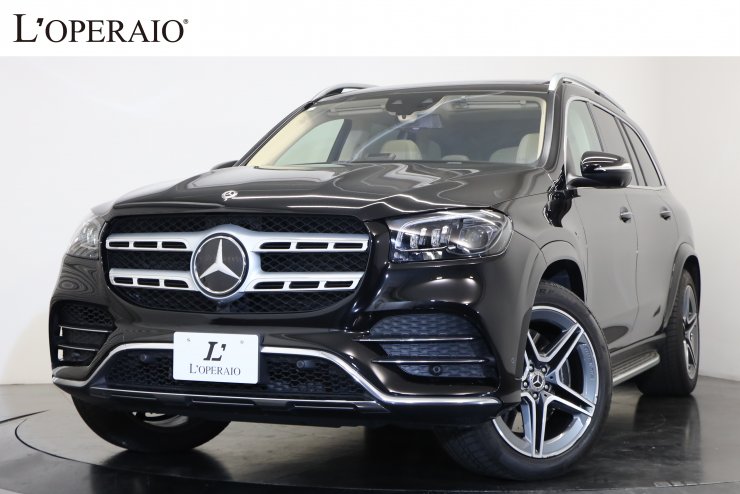 メルセデスベンツ GLSクラス GLS400d 4MATIC AMGライン ベージュ革