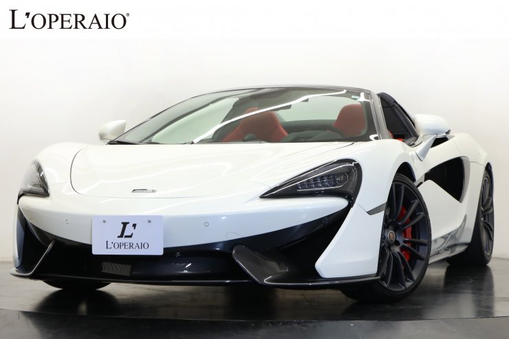 マクラーレン 570S Spider スペシャルカラー 左ハンドル セキュリティ