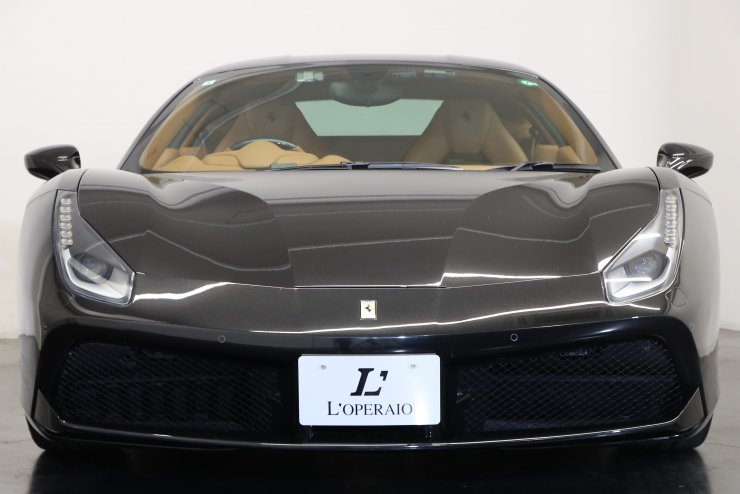 フェラーリ 488 GTB F1 DCT 正規ディーラー車 右ハンドル 純正20
