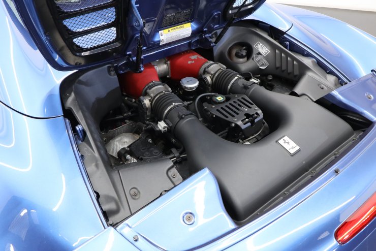 フェラーリ 458 スパイダー F1 DCT 正規D車 左H クオイオレザー 純正20