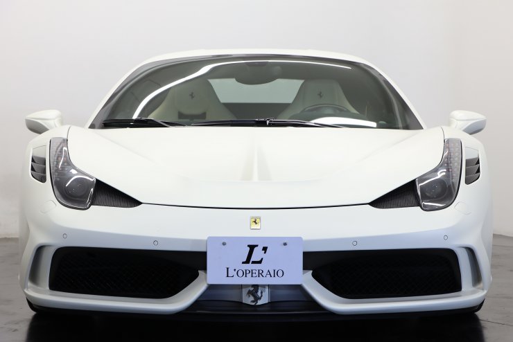 フェラーリ 458 スペチアーレ F1 DCT 正規ディーラー車 特注マット