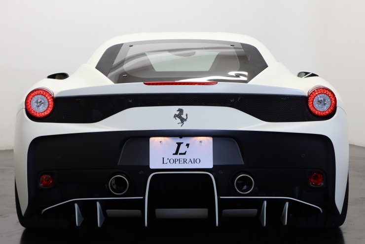 フェラーリ 458 スペチアーレ F1 DCT 正規ディーラー車 特注