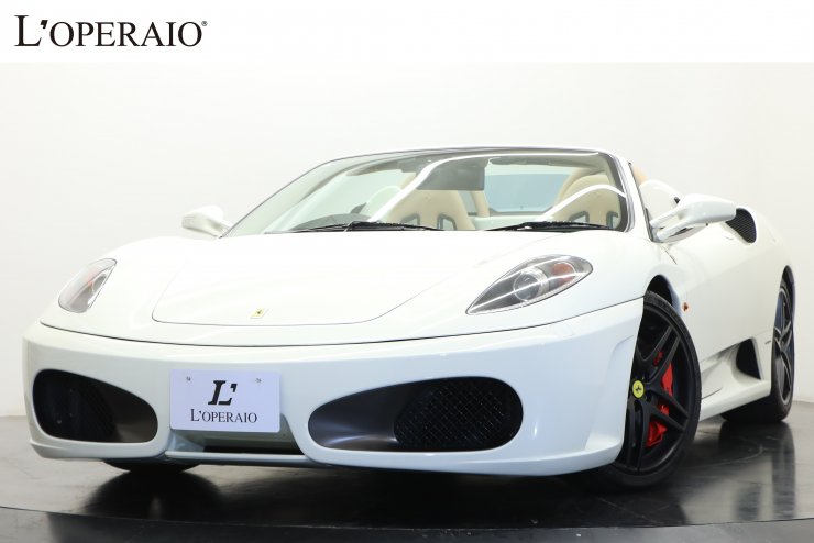 フェラーリ F430 スパイダー F1 正規ディーラー車 後期モデル 右