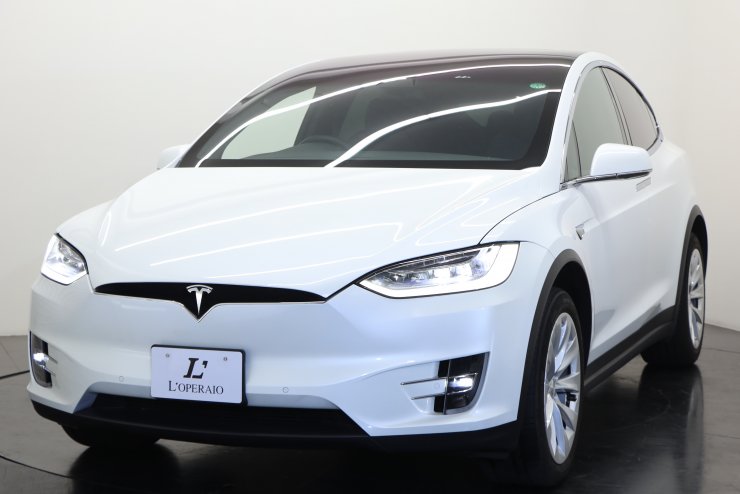 テスラ モデルX ロングレンジプラス ブラックレザー 6シーター フル