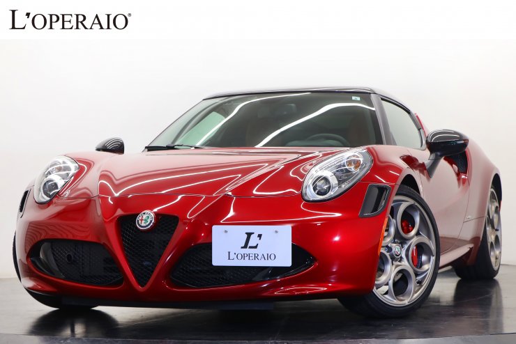 アルファロメオ 4C 33 Stradale Tributo 左H 国内50台限定 専用カラー