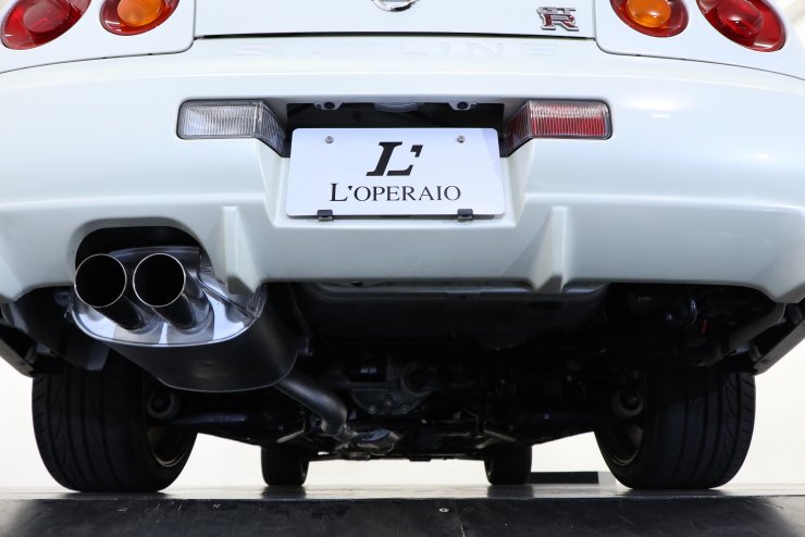 日産 スカイラインGT-R 6MT R34 後期モデル フルノーマル 走行7,600km