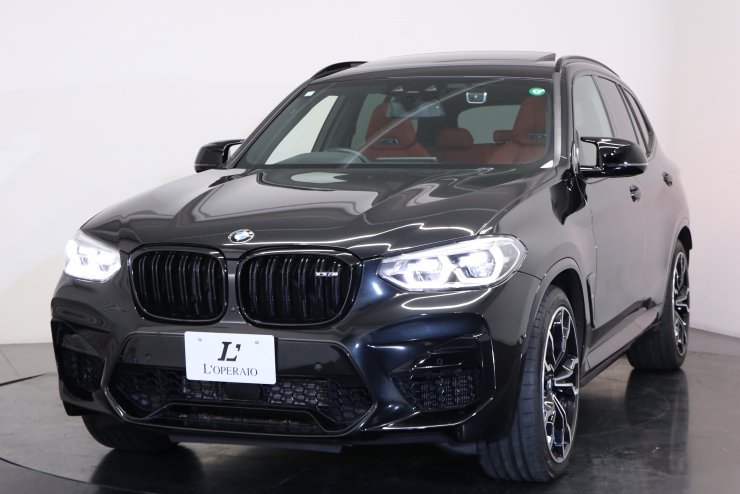 BMW X3 M Competition 有償カラー サキールオレンジレザー パノラマ