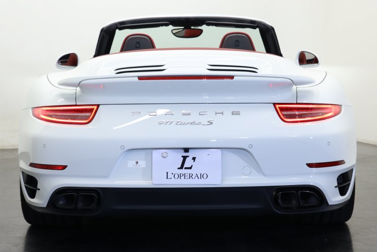 ポルシェ 911(Type991) ターボS カブリオレ 左ハンドル スポーツ