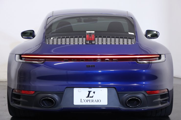 ポルシェ 911(Type992) カレラ PDK ゲンチアンブルーメタリック 純正20