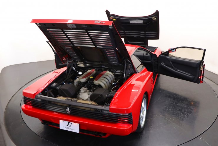 フェラーリ 512TR 新車並行輸入車(ドイツデリバリーモデル) 93年モデル
