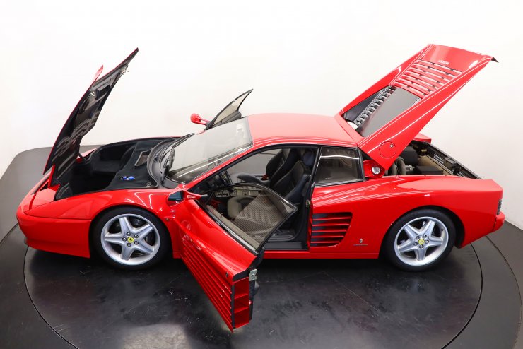 フェラーリ 512TR 新車並行輸入車(ドイツデリバリーモデル) 93年モデル