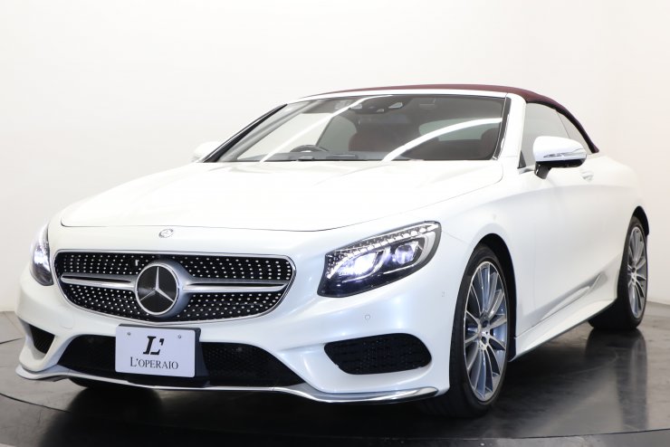 メルセデスベンツ Sクラス S550カブリオレ 有償色 AMGライン 純正20