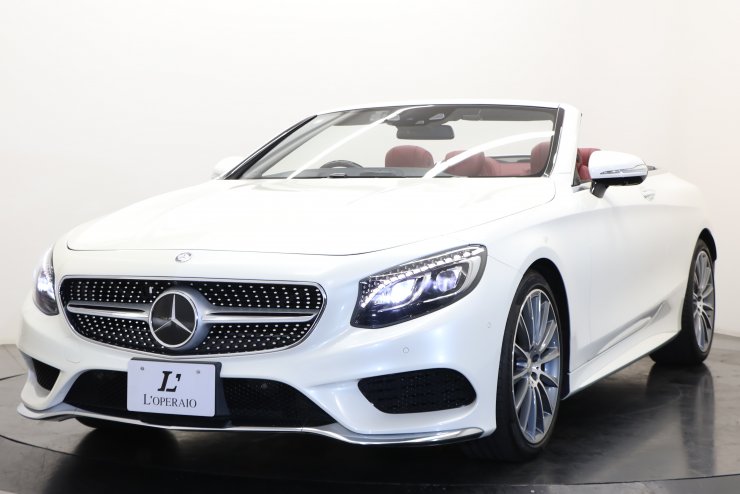 メルセデスベンツ Sクラス S550カブリオレ 有償色 AMGライン 純正20