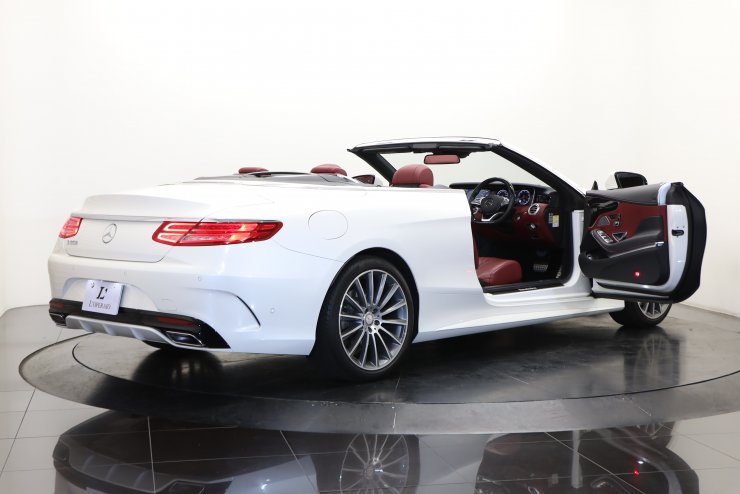 メルセデスベンツ Sクラス S550カブリオレ 有償色 AMGライン 純正20